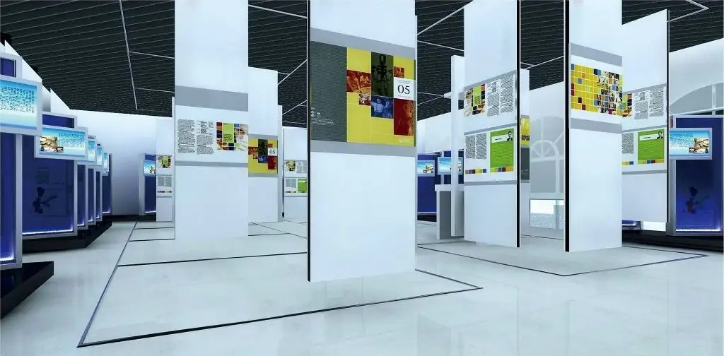 展廳設(shè)計(jì) ，展廳 ，鑫時(shí)空