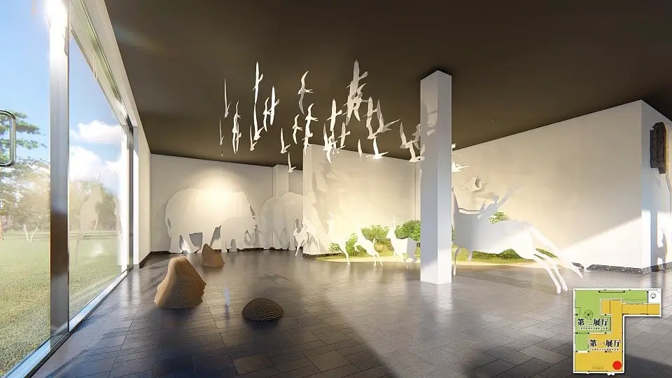 展廳設(shè)計(jì) ，展廳 ，鑫時(shí)空