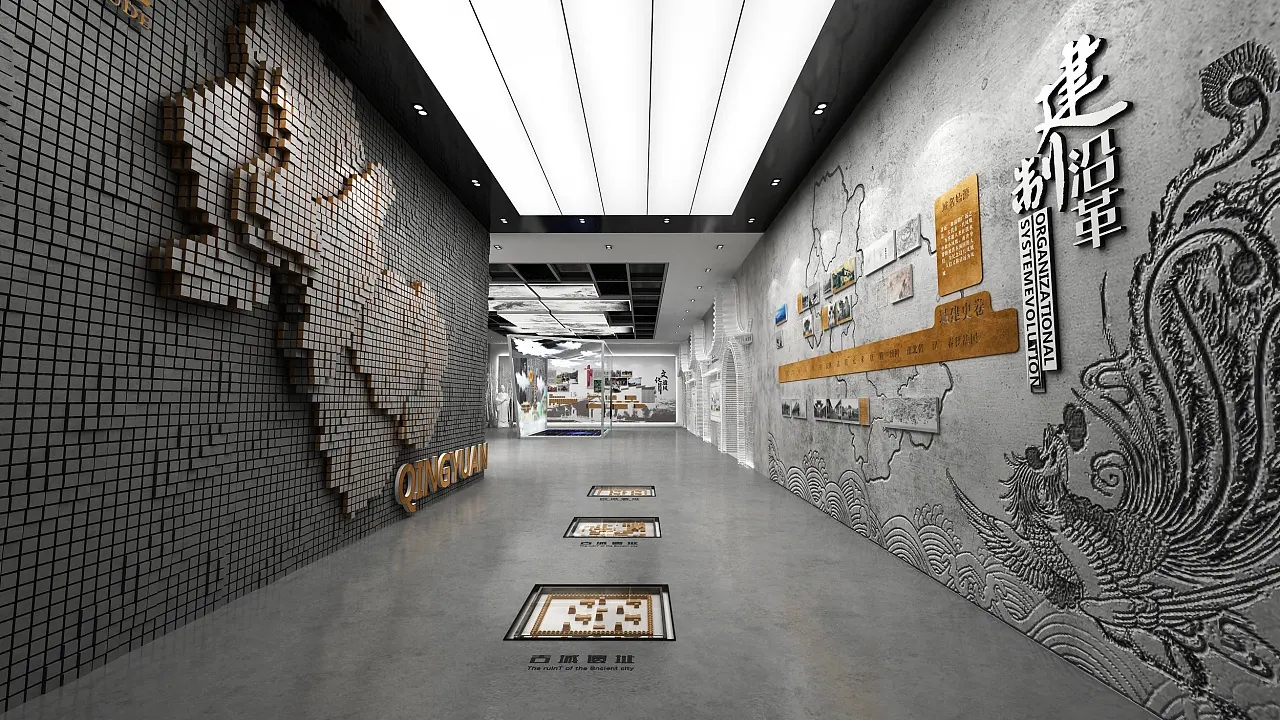 展廳設(shè)計 ，展廳 ，鑫時空