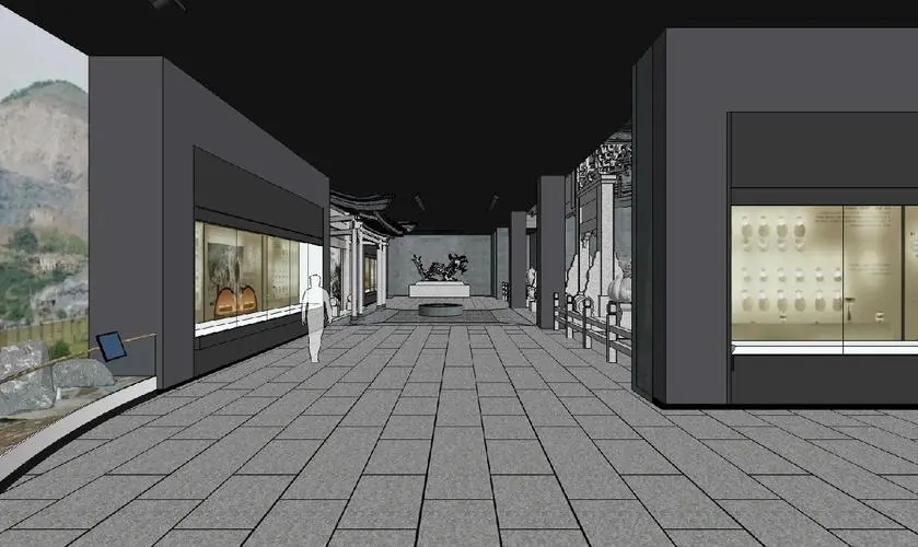 展廳設(shè)計(jì) ，展廳 ，鑫時(shí)空