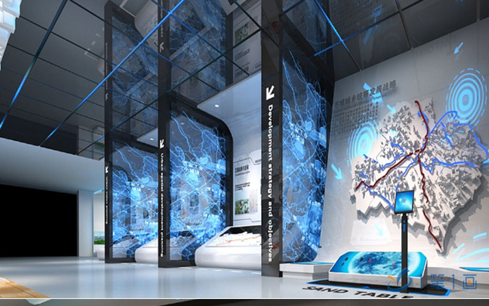 展廳設(shè)計(jì) ，展廳 ，鑫時(shí)空