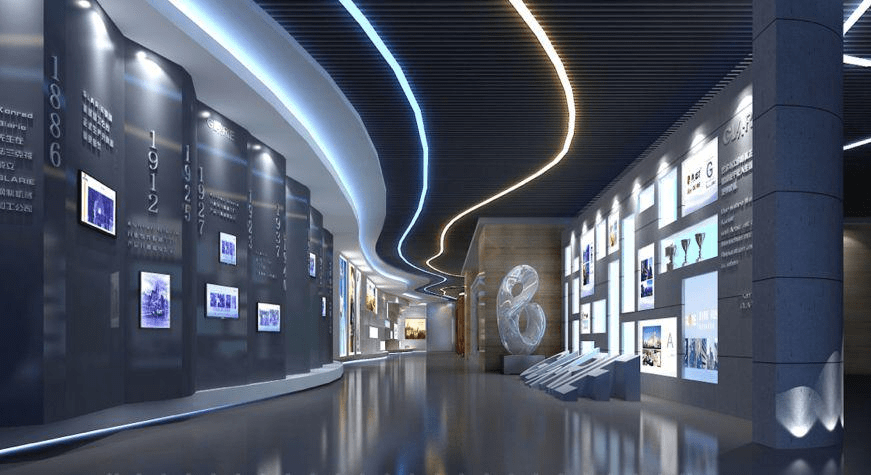 展廳設(shè)計 ，展廳 ，鑫時空