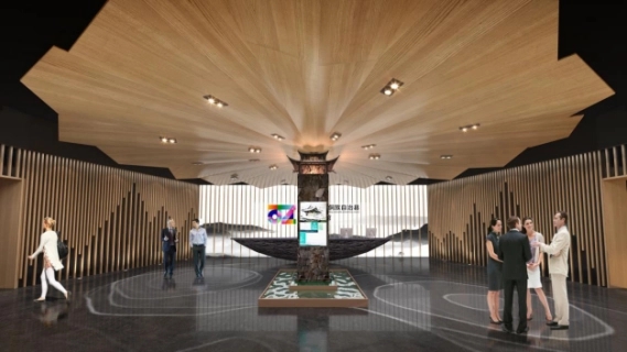 展廳設(shè)計(jì) ，展廳 ，鑫時(shí)空